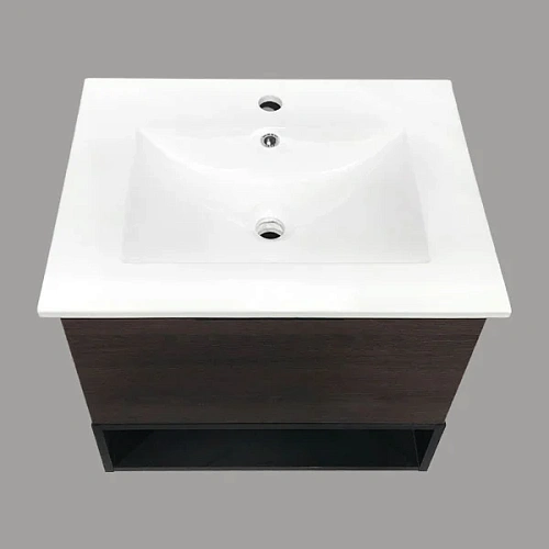 Тумба с раковиной Comforty Франкфурт-60 00004150530 дуб шоколадно-коричневый раковина Comforty 60E Тумба с раковиной Comforty Франкфурт-60 00004150530 дуб шоколадно-коричневый раковина Comforty 60E