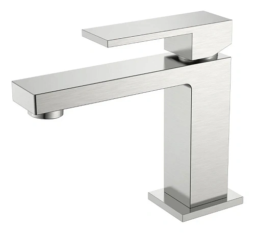 Смеситель для раковины Boheme Qubic Brushed Nickel 471-NB Смеситель для раковины Boheme Qubic Brushed Nickel 471-NB