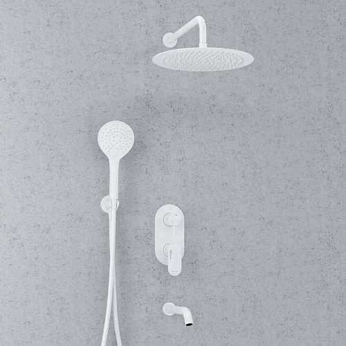 Душевая система WasserKRAFT A85161 встраиваемая белый Душевая система WasserKRAFT A85161 встраиваемая белый