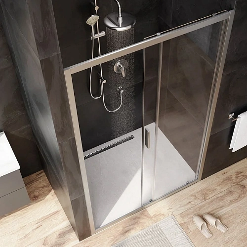 Душевая дверь AM.PM Gem W90G-120-1-195MT 120х195, стекло прозрачное, профиль хром матовый Душевая дверь AM.PM Gem W90G-120-1-195MT 120х195, стекло прозрачное, профиль хром матовый