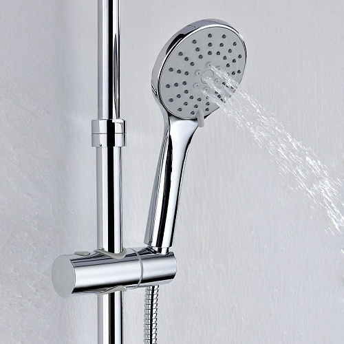 Душевая система WasserKRAFT A066 хром Душевая система WasserKRAFT A066 хром