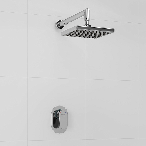 Душевая система WasserKRAFT A12028 встраиваемая хром Душевая система WasserKRAFT A12028 встраиваемая хром
