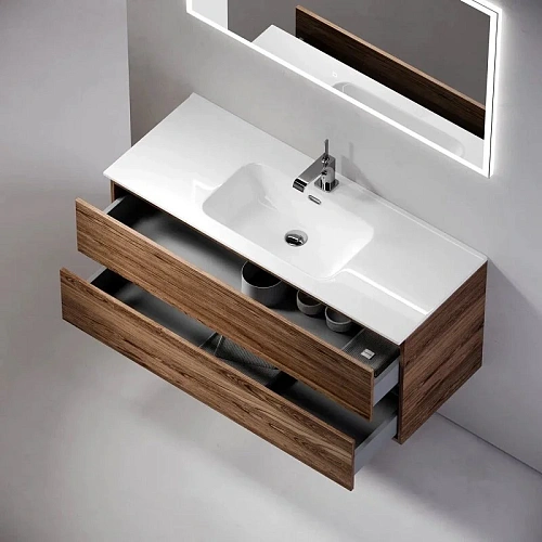 Тумба под раковину Sancos Urban UR120-1ECH 1190х450х550 дуб чарльстон, подвесная Тумба под раковину Sancos Urban UR120-1ECH 1190х450х550 дуб чарльстон, подвесная