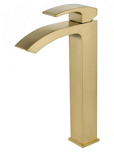 Смеситель для раковины Wonzon & Woghand брашированное золото (WW-88239009-BG) Смеситель для раковины Wonzon & Woghand брашированное золото (WW-88239009-BG)