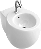 Картинка анонса товара «биде подвесное villeroy &amp; boch aveo new generation 741100r2 (7411 00 r2) star white, ceramicplus»
