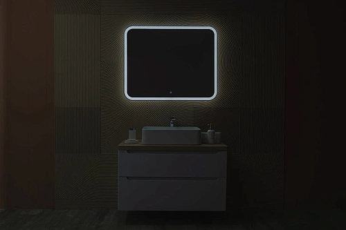 Зеркало Silver mirrors Stiv neo-S 1000х800 Сенсорный выключатель, бегущая подсветка LED-00002887 Зеркало Silver mirrors Stiv neo-S 1000х800 Сенсорный выключатель, бегущая подсветка LED-00002887