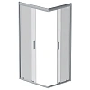 Душевой уголок AM.PM Gem W90G-404-100280-MT 100х80 стекло прозрачное, профиль серебро матовое Душевой уголок AM.PM Gem W90G-404-100280-MT 100х80 стекло прозрачное, профиль серебро матовое