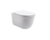Унитаз подвесной Aquatek КЛАССИК AQ1111-00 525x365x340 безободковый, тонкое сиденье Soft Close