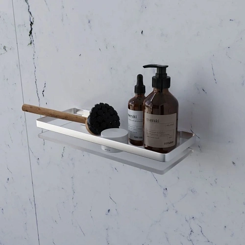 Полка AM.PM Sense L A7455100 стеклянная, алюминий Полка AM.PM Sense L A7455100 стеклянная, алюминий