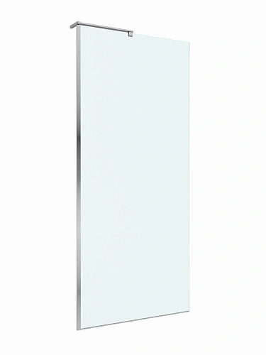 Душевая перегородка BelBagno UNO-L-1-TB-90-C-Cr 90 см, профиль хром, стекло прозрачное Душевая перегородка BelBagno UNO-L-1-TB-90-C-Cr 90 см, профиль хром, стекло прозрачное