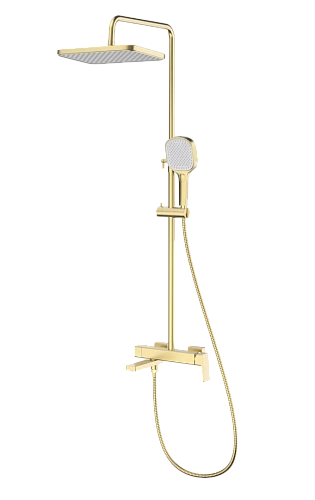 Душевая система Raglo R30.24.03, золотой сатин Душевая система Raglo R30.24.03, золотой сатин