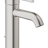 Смеситель для раковины GROHE Essence New S-Size II с донным клапаном, суперсталь (23589DC1) Смеситель для раковины GROHE Essence New S-Size II с донным клапаном, суперсталь (23589DC1)