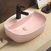 Раковина CeramaLux 78239XMP-3 накладная, розовый Раковина CeramaLux 78239XMP-3 накладная, розовый