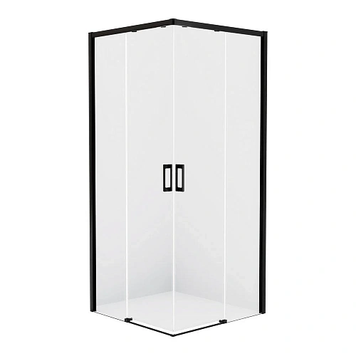 Душевой уголок NEW TRENDY PRIME BLACK 80x120x200 D-0312A/D-0321A (черный) Душевой уголок NEW TRENDY PRIME BLACK 80x120x200 D-0312A/D-0321A (черный)