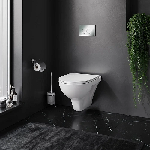 Комплект унитаза AM.PM Gem FlashClean IS70151.901700 с инсталляцией, сиденьем микролифт и клавишей смыва Комплект унитаза AM.PM Gem FlashClean IS70151.901700 с инсталляцией, сиденьем микролифт и клавишей смыва