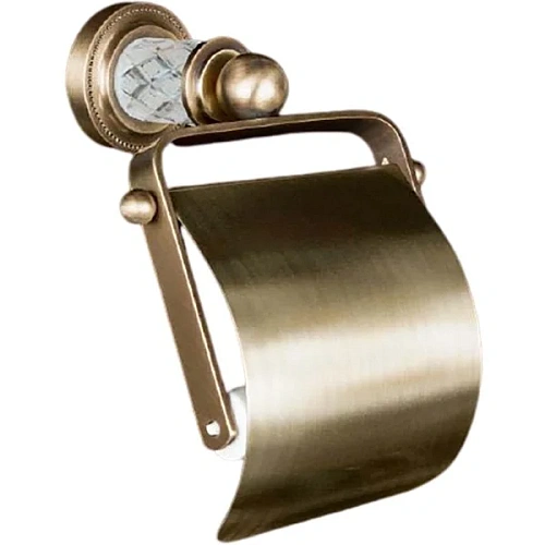 Держатель туалетной бумаги Boheme Murano Cristal 10901-CRST-BR Держатель туалетной бумаги Boheme Murano Cristal 10901-CRST-BR