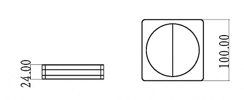 Мыльница Boheme 10960-В-CR квадратная черный-хром Мыльница Boheme 10960-В-CR квадратная черный-хром
