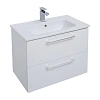Тумба под раковину DREJA GIO, 80 см, подвесная, 2 ящика, белый глянец 77.0103W Тумба под раковину DREJA GIO, 80 см, подвесная, 2 ящика, белый глянец 77.0103W