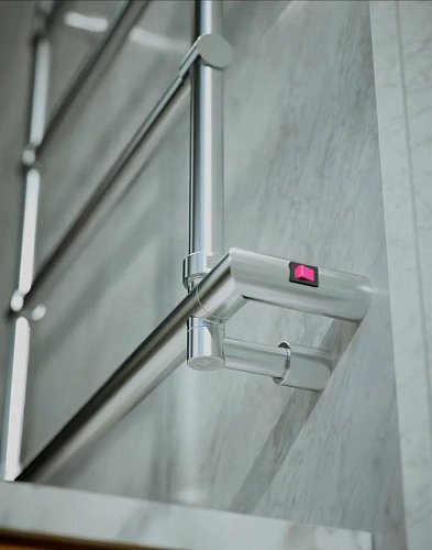 Полотенцесушитель электрический Margaroli Sole 542 BOX 5424704CRNB 47 x 66 см, хром, с терморегулято Полотенцесушитель электрический Margaroli Sole 542 BOX 5424704CRNB 47 x 66 см, хром, с терморегулято