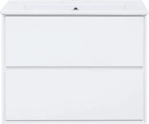 Тумба под раковину Aquanet Милан 85 белый глянец 00339967 подвесная Тумба под раковину Aquanet Милан 85 белый глянец 00339967 подвесная