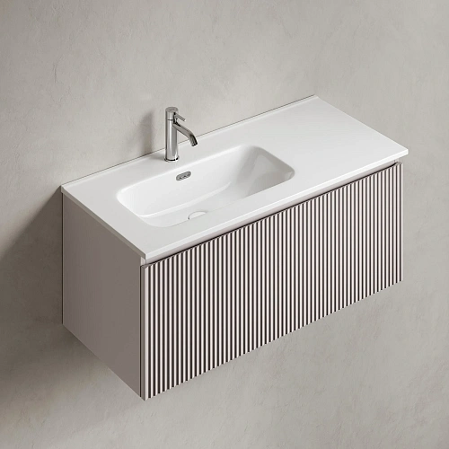 Тумба под раковину SANCOS Snob SNR1.0100LSM R 1.0 995х445х406 Doha Soft подвесная Тумба под раковину SANCOS Snob SNR1.0100LSM R 1.0 995х445х406 Doha Soft подвесная