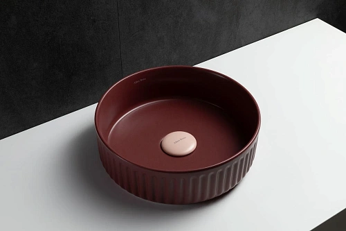 Раковина Allen Brau Fantasy Line 36 4.11032.BD накладная, бордо Раковина Allen Brau Fantasy Line 36 4.11032.BD накладная, бордо