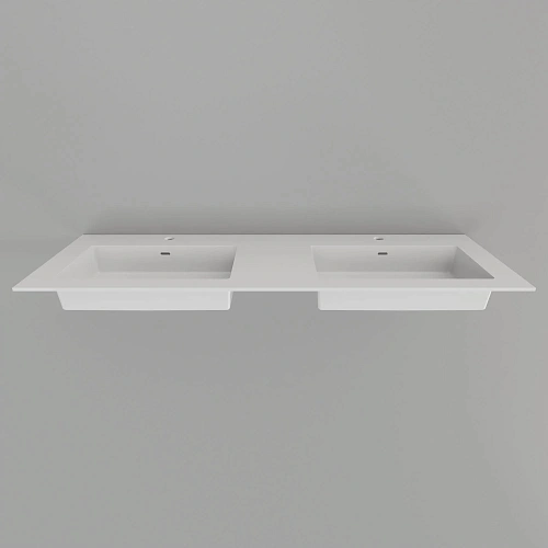 Раковина ArtDecco Serena 141 ASRAS141D акриловая, белый матовый Раковина ArtDecco Serena 141 ASRAS141D акриловая, белый матовый