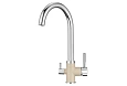 Смеситель для кухни Granula 3168, XРОМ/ПЕСОК Смеситель для кухни Granula 3168, XРОМ/ПЕСОК