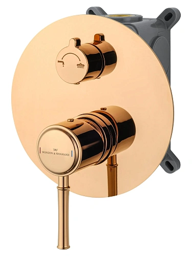 Душевая система Wonzon & Woghand TOR встраиваемая, розовое золото (WW-88939073-RG) Душевая система Wonzon & Woghand TOR встраиваемая, розовое золото (WW-88939073-RG)