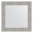 Зеркало в багетной раме Evoform Definite BY 3153 70 x 70 см, волна хром Зеркало в багетной раме Evoform Definite BY 3153 70 x 70 см, волна хром