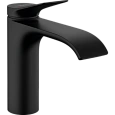 Смеситель для раковины Hansgrohe Vivenis 110 со сливным гарнитуром, 75020670, матовый черный Смеситель для раковины Hansgrohe Vivenis 110 со сливным гарнитуром, 75020670, матовый черный