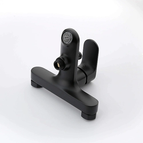 Смеситель для ванны Aquatek АЛЬФА AQ1940MB матовый черный Смеситель для ванны Aquatek АЛЬФА AQ1940MB матовый черный