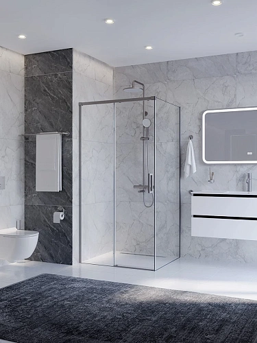 Душевой уголок CEZARES PLANE-AH-1-100/80-C-IN 100x80 см Душевой уголок CEZARES PLANE-AH-1-100/80-C-IN 100x80 см