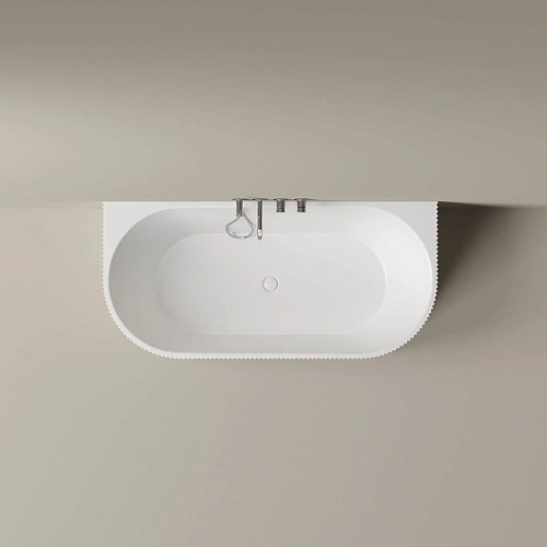 Акриловая ванна SANCOS Vivia FB25 1700x800x580, пристенная, с каркасом, со сливом-переливом, донным клапаном"сlick-сlack", белый Акриловая ванна SANCOS Vivia FB25 1700x800x580, пристенная, с каркасом, со сливом-переливом, донным клапаном"сlick-сlack", белый