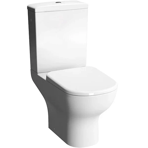 Унитаз напольный Vitra D-Light 9014B003-7209 компакт безободковый, с сиденьем микролифт Унитаз напольный Vitra D-Light 9014B003-7209 компакт безободковый, с сиденьем микролифт