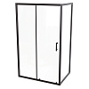 Душевой уголок Taliente 130x90x195см TA-N-130-09-1CB раздвижной, прозр.стекло 6мм, черный профиль