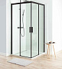 Картинка анонса товара «душевой уголок aquanet pleasure ae60-s-100x100u-bt 100x100, прозрачное стекло»