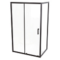 Душевой уголок Taliente 130x90x195см TA-N-130-09-1CB раздвижной, прозр.стекло 6мм, черный профиль Душевой уголок Taliente 130x90x195см TA-N-130-09-1CB раздвижной, прозр.стекло 6мм, черный профиль