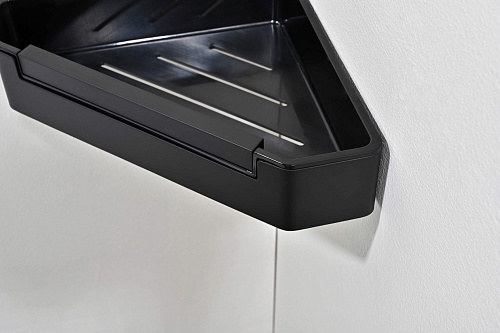 Полка Aquatek AQ4976MB черный матовый Полка Aquatek AQ4976MB черный матовый