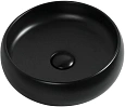 Раковина Aquanet Round-1-MB 36 накладная, черная матовая ROUND-1-MB Раковина Aquanet Round-1-MB 36 накладная, черная матовая ROUND-1-MB