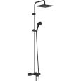 Душевая система Hansgrohe Vernis Shape Showerpipe 240 1jet с термостатом для ванны 26900670, матовый Душевая система Hansgrohe Vernis Shape Showerpipe 240 1jet с термостатом для ванны 26900670, матовый