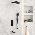 Душевая система Vincea VSFW-433T1MB встраиваемая, термостатический, 3 режима, черный Душевая система Vincea VSFW-433T1MB встраиваемая, термостатический, 3 режима, черный