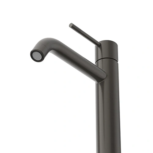 Смеситель для раковины CEZARES RELAX-LC1-GM-W0 оружейная сталь Смеситель для раковины CEZARES RELAX-LC1-GM-W0 оружейная сталь