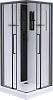 Картинка анонса товара «душевая кабина esbano muse (eskm90ckr) esm-90ckr 90x90x215»