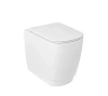 Унитаз приставной Kludi RESA S 27WCB0353 керамический, без сиденья