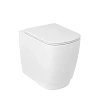 Унитаз приставной Kludi RESA S 27WCB0353 керамический, без сиденья Унитаз приставной Kludi RESA S 27WCB0353 керамический, без сиденья