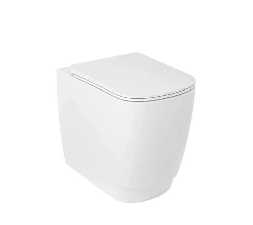 Унитаз приставной Kludi RESA S 27WCB0353 керамический, без сиденья Унитаз приставной Kludi RESA S 27WCB0353 керамический, без сиденья