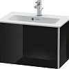 Тумба под раковину Duravit XSquare XS406504040 подвесная 61 см черный глянцевый Тумба под раковину Duravit XSquare XS406504040 подвесная 61 см черный глянцевый
