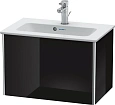 Тумба под раковину Duravit XSquare XS406504040 подвесная 61 см черный глянцевый Тумба под раковину Duravit XSquare XS406504040 подвесная 61 см черный глянцевый