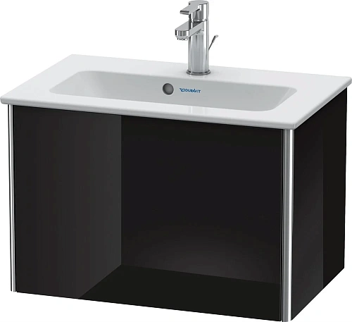 Тумба под раковину Duravit XSquare XS406504040 подвесная 61 см черный глянцевый Тумба под раковину Duravit XSquare XS406504040 подвесная 61 см черный глянцевый